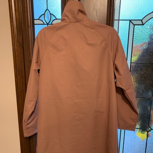 Joylab Long Rose/Mauve Trench Jacket - Picture 9 of 9